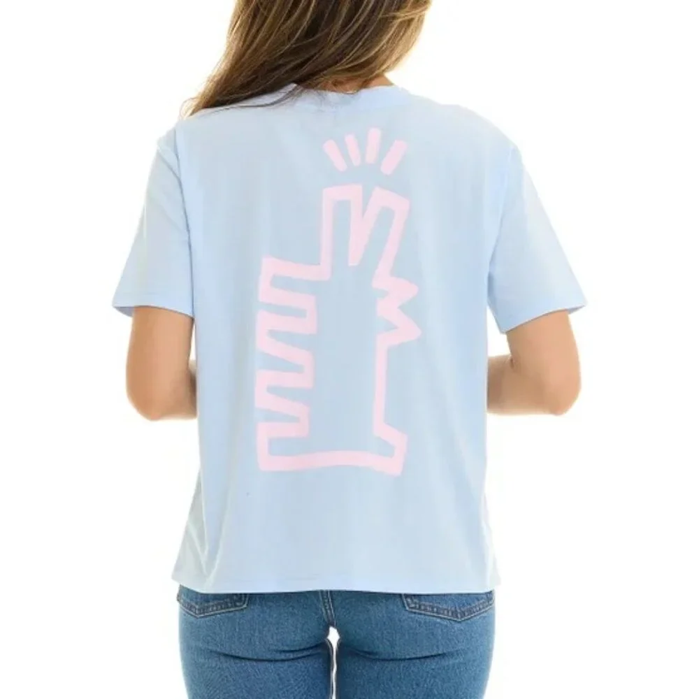 Keith Haring Women's Graphic Tee - Picture 2 of 3